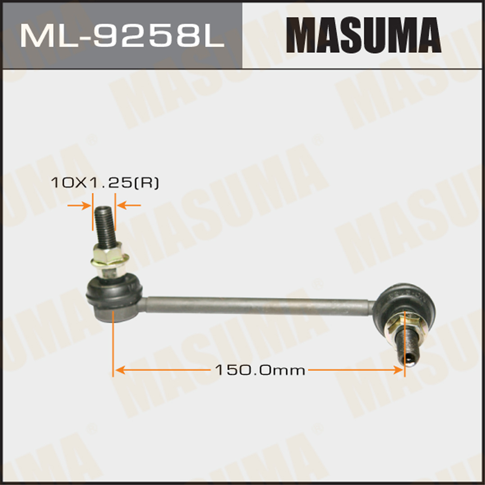 Стойка стабилизатора | перед лев | Masuma                ML-9258L