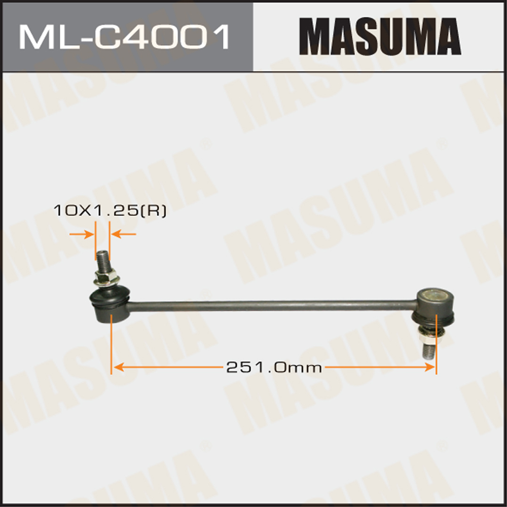 Стойка стабилизатора | перед правлев | Masuma                ML-C4001