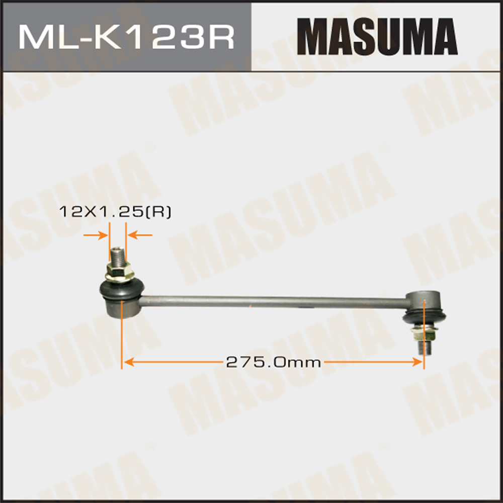 Стойка стабилизатора | перед прав | Masuma                MLK123R