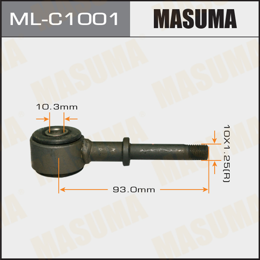 Стойка стабилизатора | перед правлев | Masuma                MLC1001