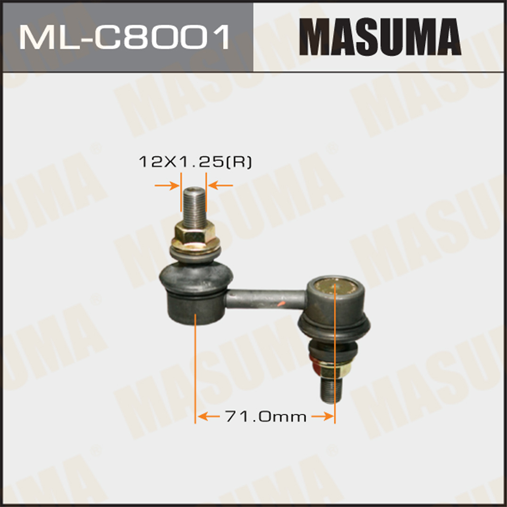 Стойка стабилизатора | перед правлев | Masuma                MLC8001