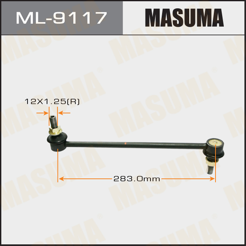 Стойка стабилизатора | перед правлев | Masuma                ML-9117