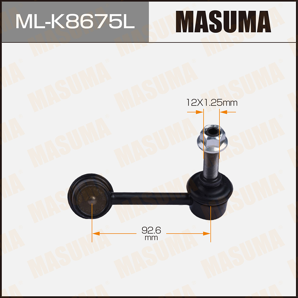 Стойка стабилизатора | зад лев | Masuma                ML-K8675L