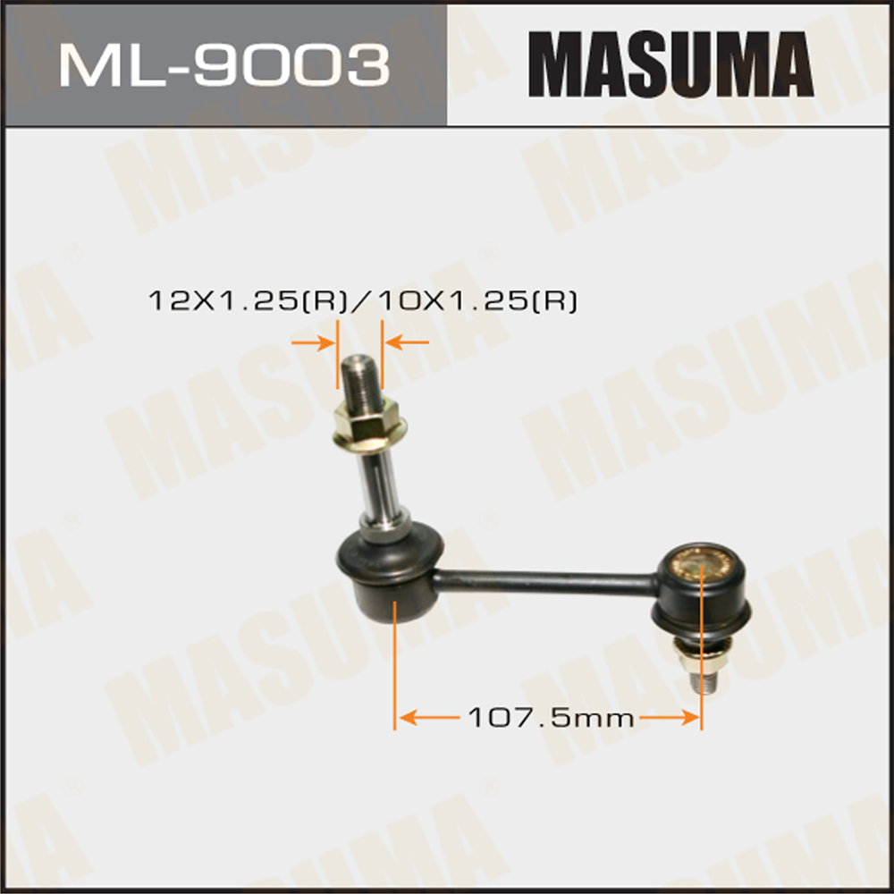 Стойка стабилизатора | перед правлев | Masuma                ML-9003