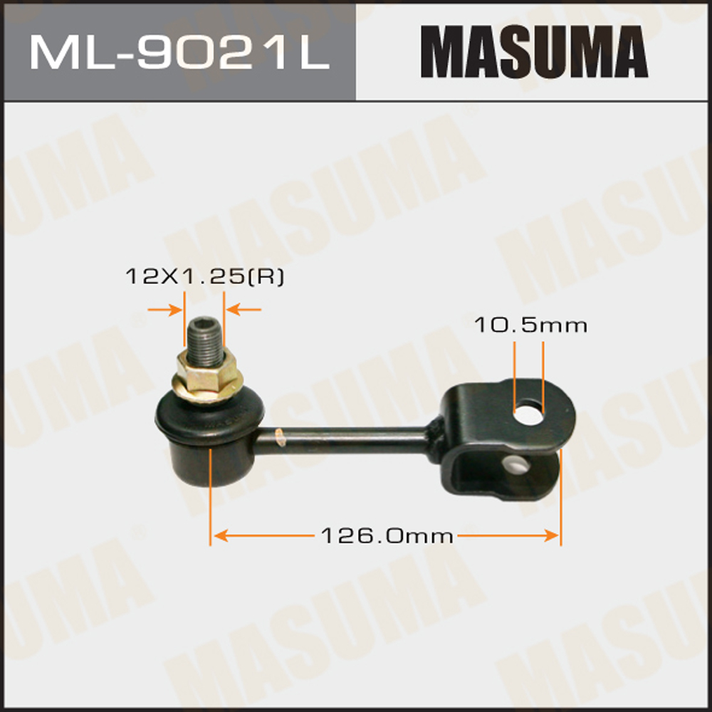 Стойка стабилизатора | перед лев | Masuma                ML-9021L