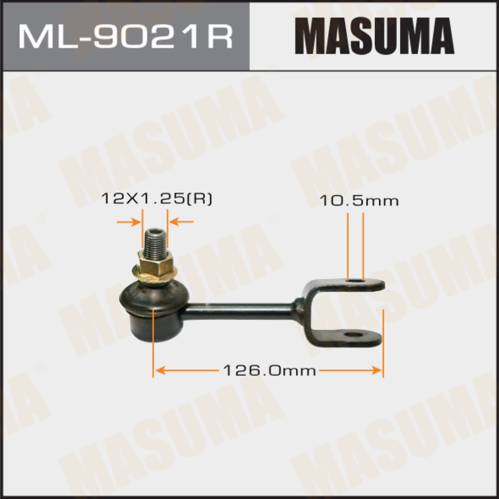 Стойка стабилизатора | перед прав | Masuma                ML-9021R