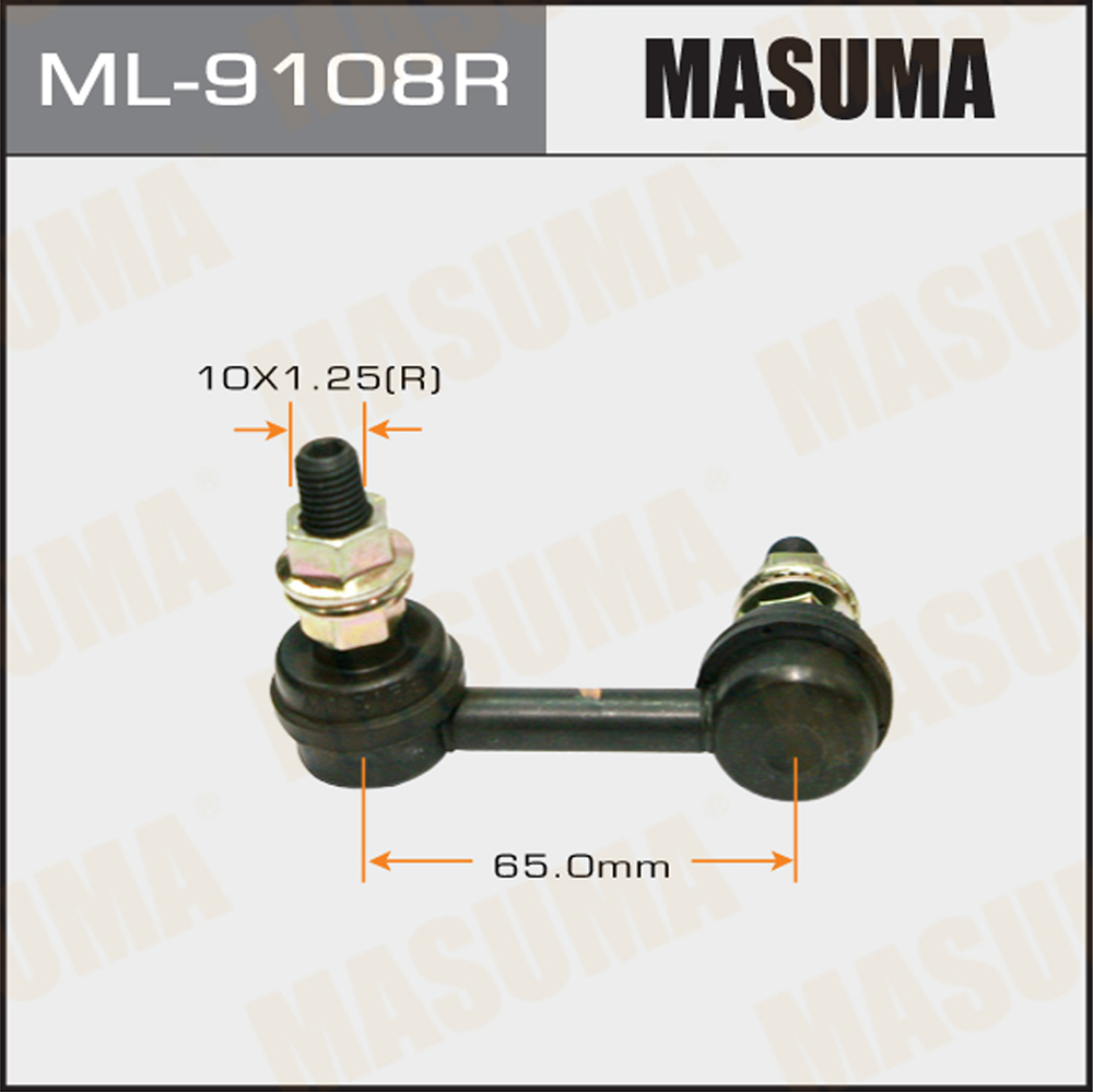 Стойка стабилизатора | перед прав | Masuma                ML-9108R