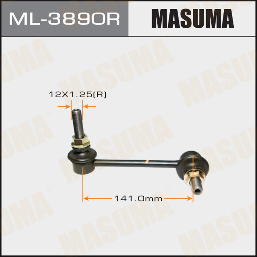 Стойка стабилизатора | перед прав | Masuma                ML-3890R
