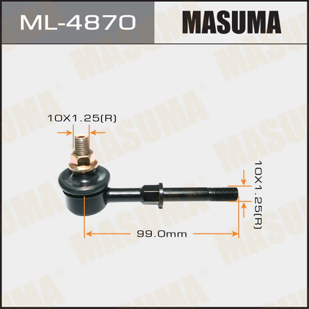 Стойка стабилизатора | перед правлев | Masuma                ML-4870