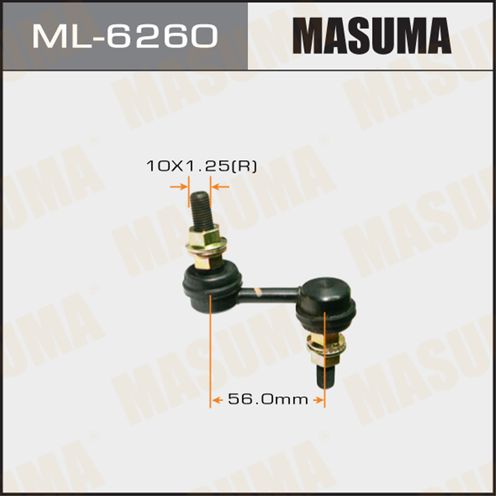 Стойка стабилизатора | перед правлев | Masuma                ML-6260