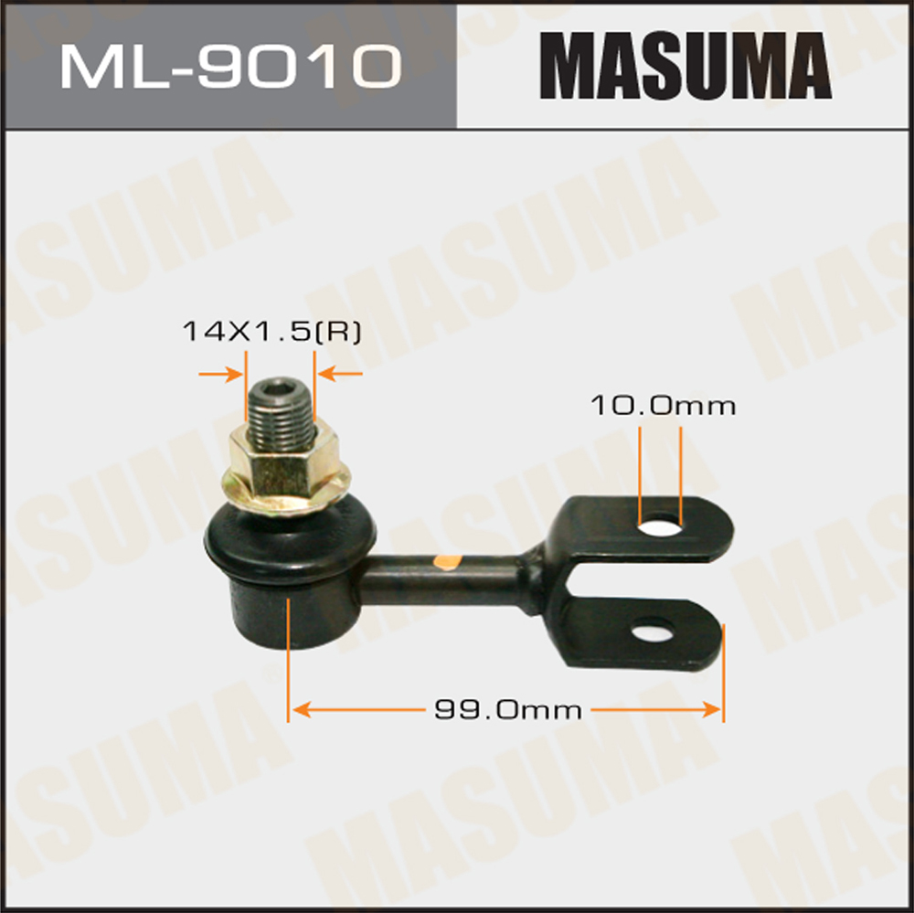 Стойка стабилизатора задняя LR | правлев | Masuma                ML-9010