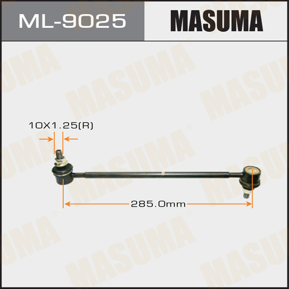 Стойка стабилизатора | перед правлев | Masuma                ML-9025