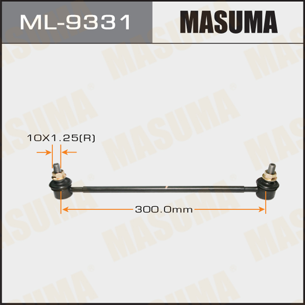 Стойка стабилизатора | перед правлев | Masuma                ML-9331