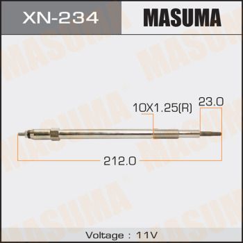 XN-234 MASUMA Свеча накаливания
