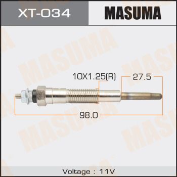 XT-034 MASUMA Свеча накаливания