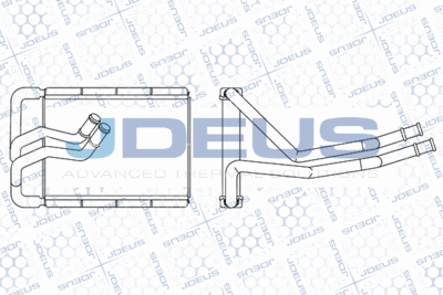 M2540220 JDEUS Теплообменник, отопление салона