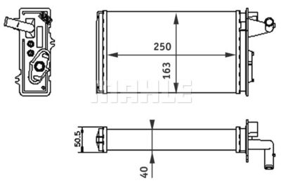 WG2180013 WILMINK GROUP Теплообменник, отопление салона