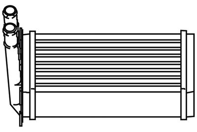 320063 WXQP Теплообменник, отопление салона