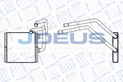 M2190790 JDEUS Теплообменник, отопление салона