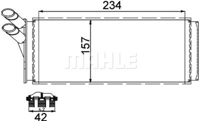 WG2180219 WILMINK GROUP Теплообменник, отопление салона