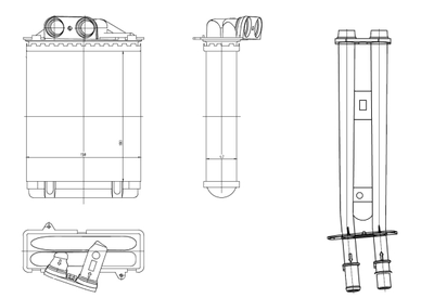 WG2162167 WILMINK GROUP Теплообменник, отопление салона