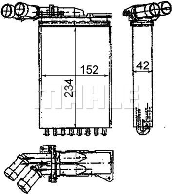 WG2179986 WILMINK GROUP Теплообменник, отопление салона