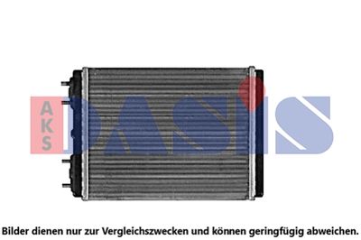 499012N AKS DASIS Теплообменник, отопление салона
