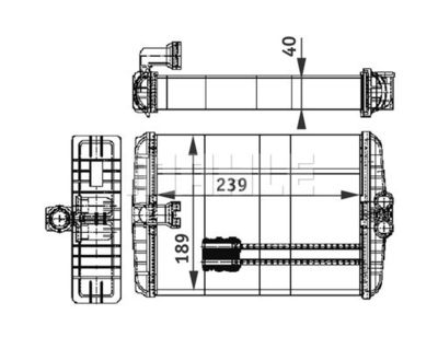 WG2179982 WILMINK GROUP Теплообменник, отопление салона