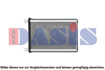 059013N AKS DASIS Теплообменник, отопление салона