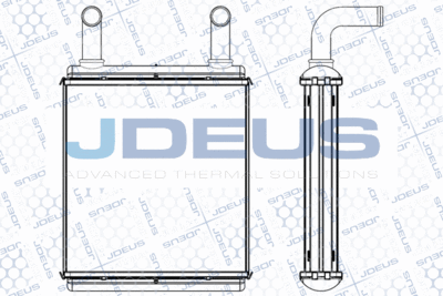 M2170780 JDEUS Теплообменник, отопление салона