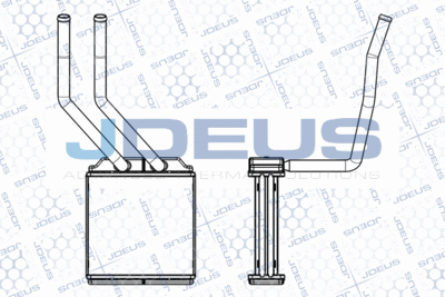 M2121170 JDEUS Теплообменник, отопление салона