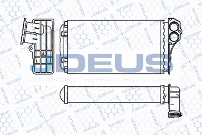 M207014A JDEUS Теплообменник, отопление салона