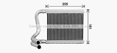 HY6594 AVA QUALITY COOLING Теплообменник, отопление салона