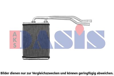 359002N AKS DASIS Теплообменник, отопление салона