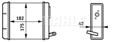 WG2180022 WILMINK GROUP Теплообменник, отопление салона