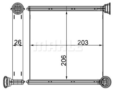 WG2180131 WILMINK GROUP Теплообменник, отопление салона