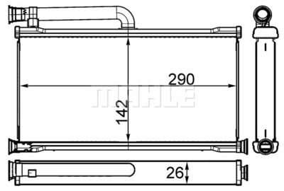 WG2180136 WILMINK GROUP Теплообменник, отопление салона