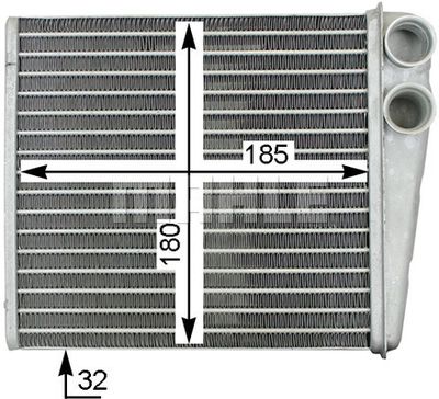 WG2180087 WILMINK GROUP Теплообменник, отопление салона