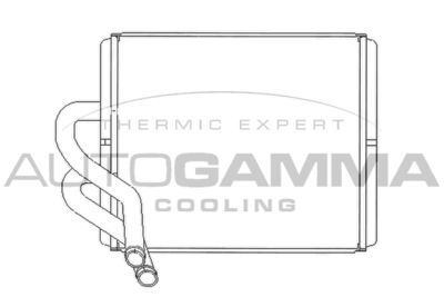 104877 AUTOGAMMA Теплообменник, отопление салона