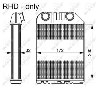 WG2162043 WILMINK GROUP Теплообменник, отопление салона