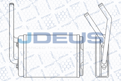 M2230120 JDEUS Теплообменник, отопление салона