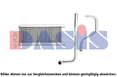 149007N AKS DASIS Теплообменник, отопление салона