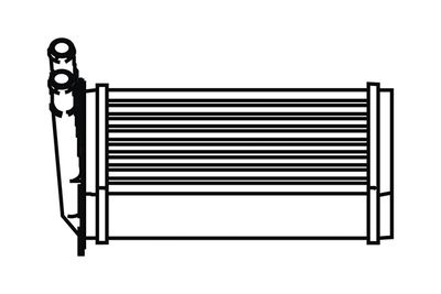 320917 WXQP Теплообменник, отопление салона