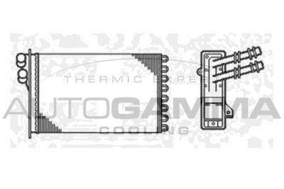 102422 AUTOGAMMA Теплообменник, отопление салона