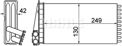 WG2180061 WILMINK GROUP Теплообменник, отопление салона