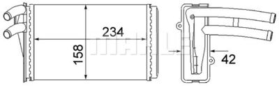 WG2180171 WILMINK GROUP Теплообменник, отопление салона