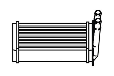 320915 WXQP Теплообменник, отопление салона