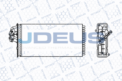 M217025A JDEUS Теплообменник, отопление салона