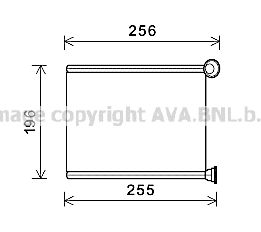 PE6366 AVA QUALITY COOLING Теплообменник, отопление салона