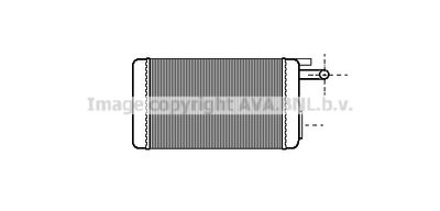 FTA6106 AVA QUALITY COOLING Теплообменник, отопление салона